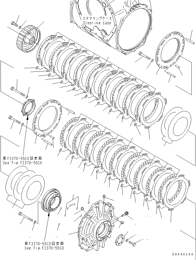 CLUTCH AND BRAKE A. 195-22-00204 KOMATSU