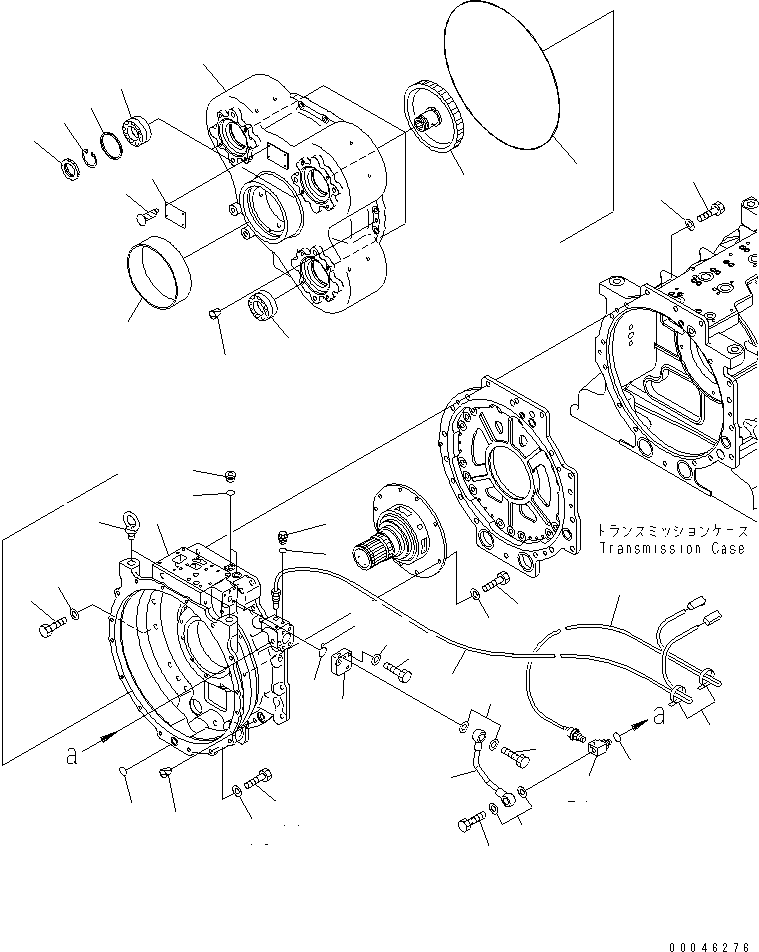 Housing, Rear 569-13-73111 KOMATSU