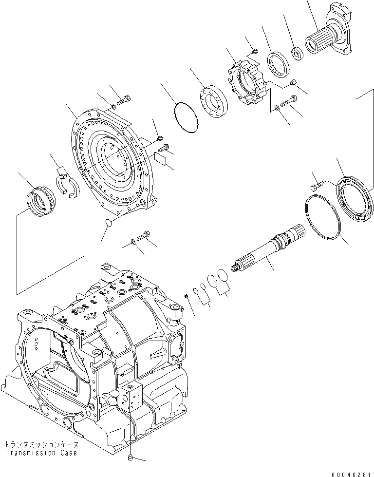 Seal Ring, (Kit : K04, K05) 561-15-49280 KOMATSU