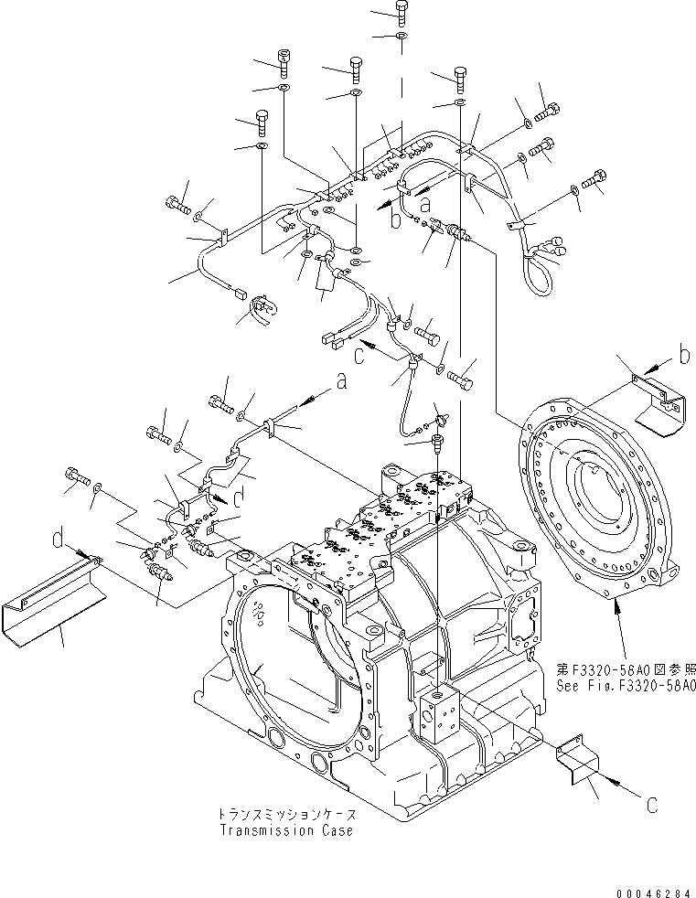 Болт с внутренним шестигранником 01252-71075 KOMATSU