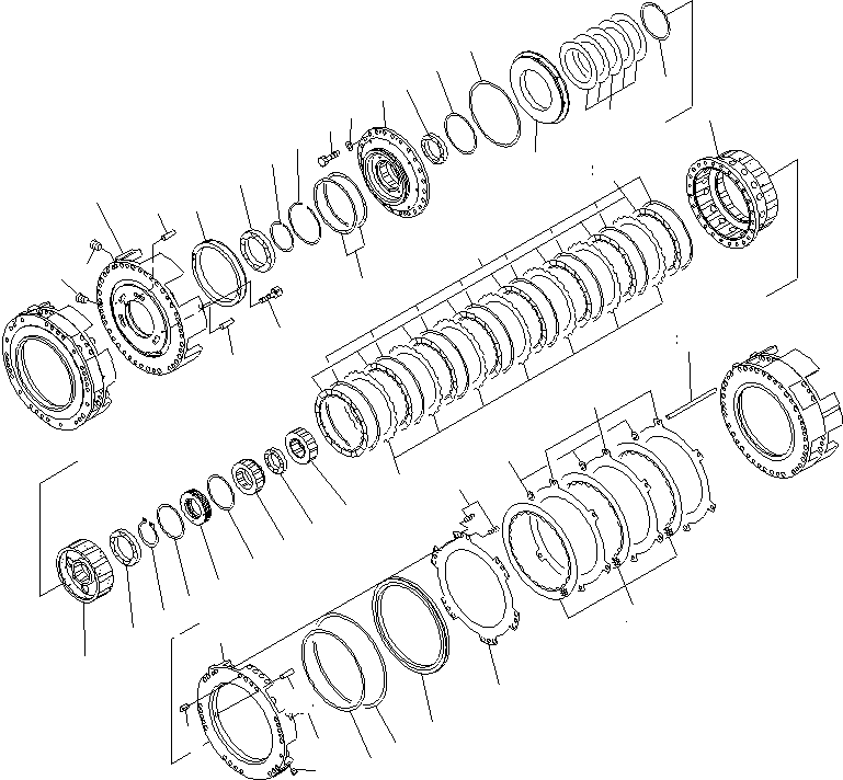 Кольцо стопорное внутреннее (в отверстие) 04077-00165 KOMATSU