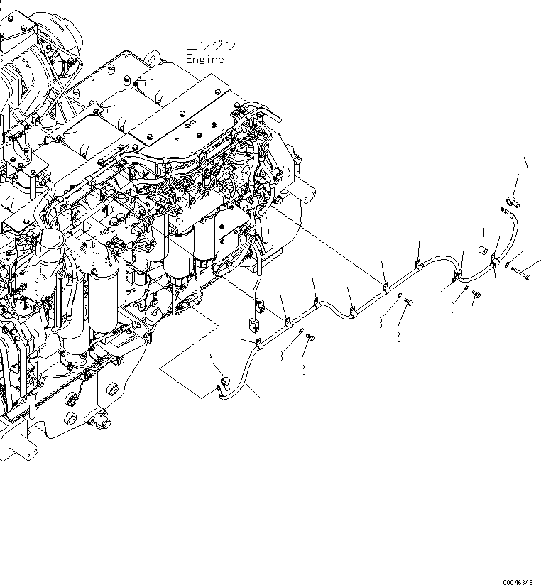 Жгут проводов 195-06-54221 KOMATSU