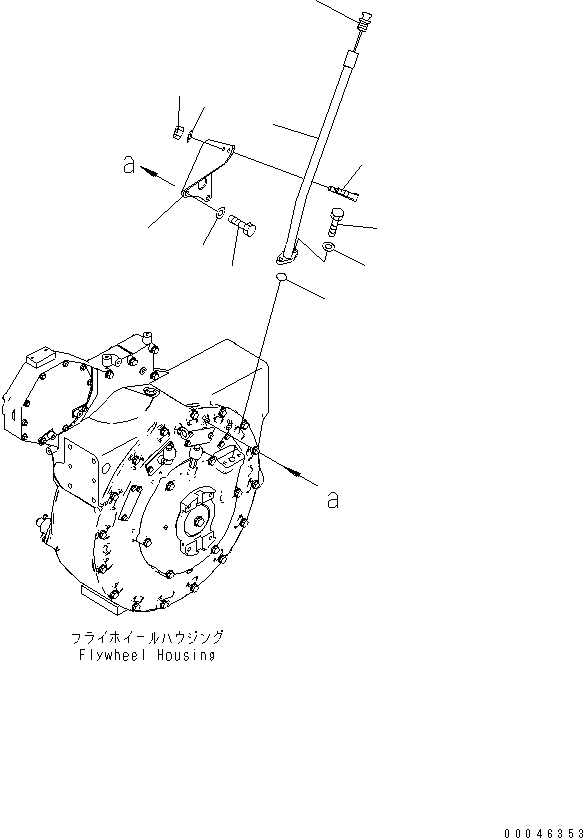 Указатель 195-12-42230 KOMATSU