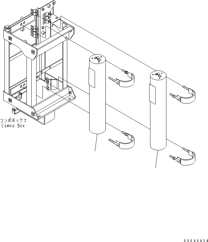 Гидроаккумулятор (721-32-10680) KOMATSU