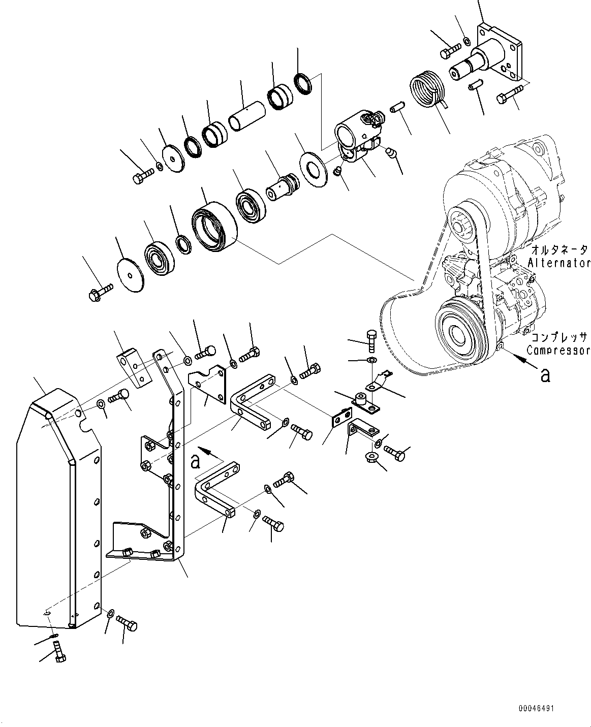 Уплотнение 6162-64-3940 KOMATSU