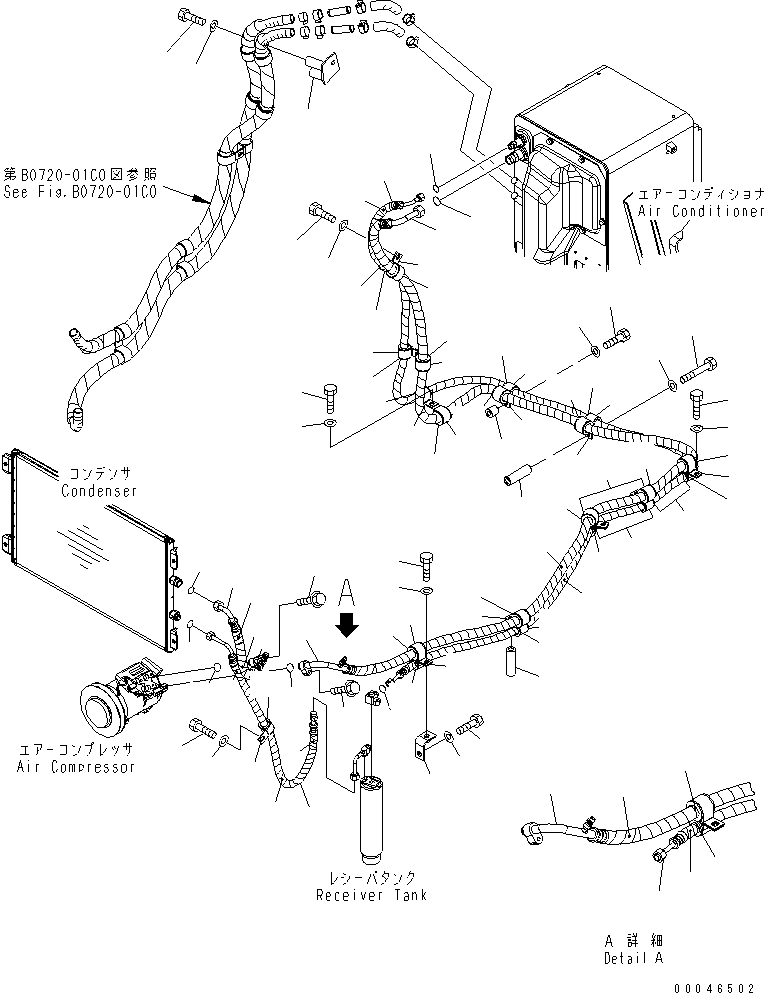 Защитный рукав 08017-82231 KOMATSU