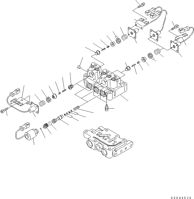 Коробка передач в сборе 154-15-61010 KOMATSU