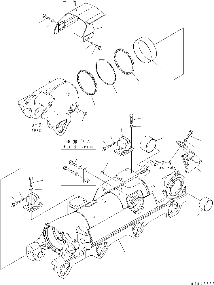 Ограждение 195-30-69841 KOMATSU