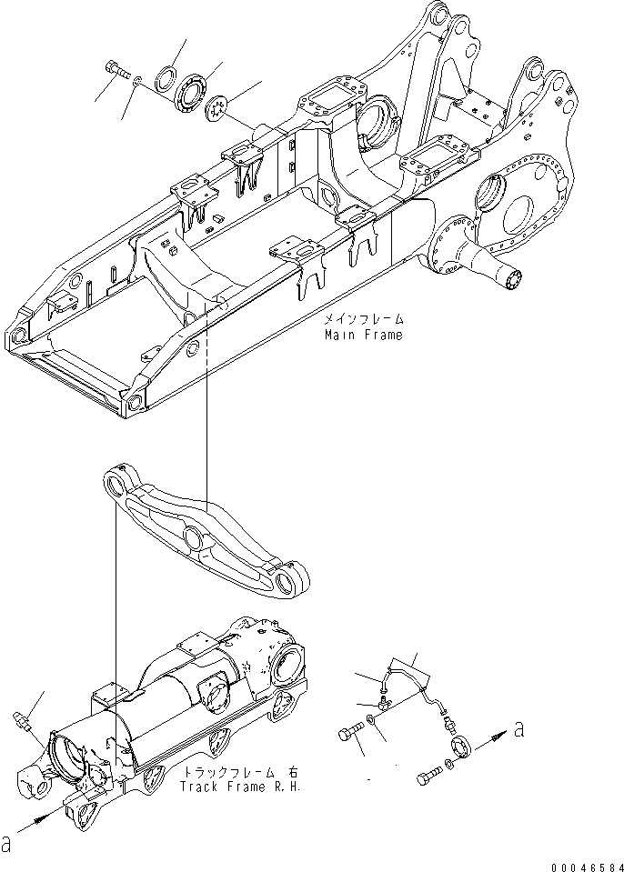 Трубка 195-50-52340 KOMATSU