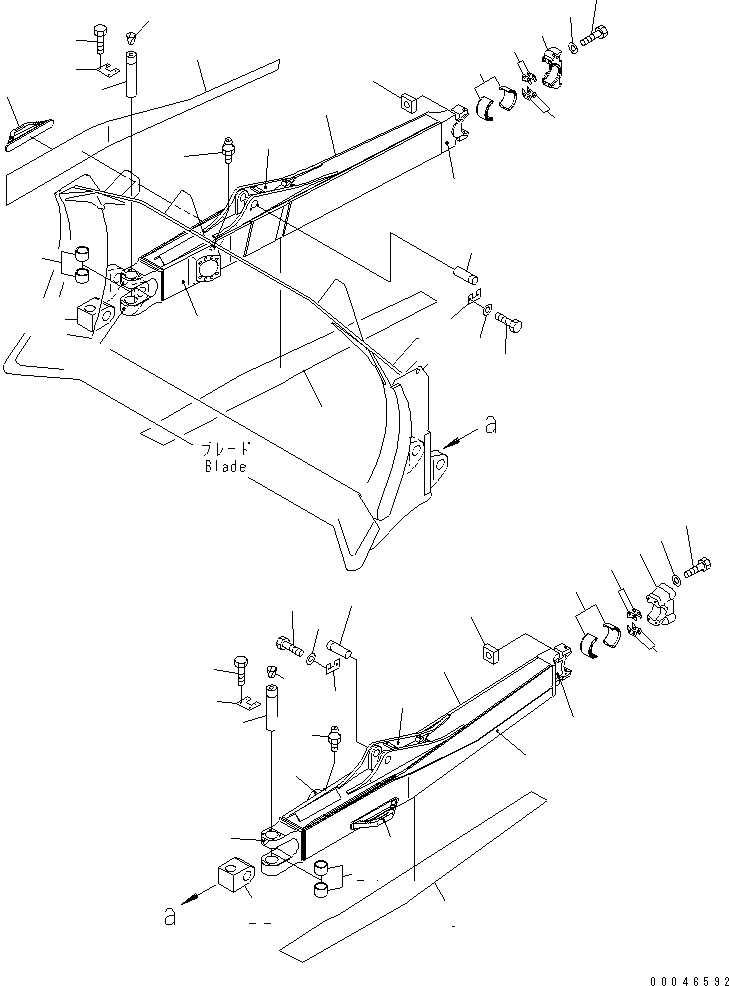 Пластина сварная 195-71-75331 KOMATSU