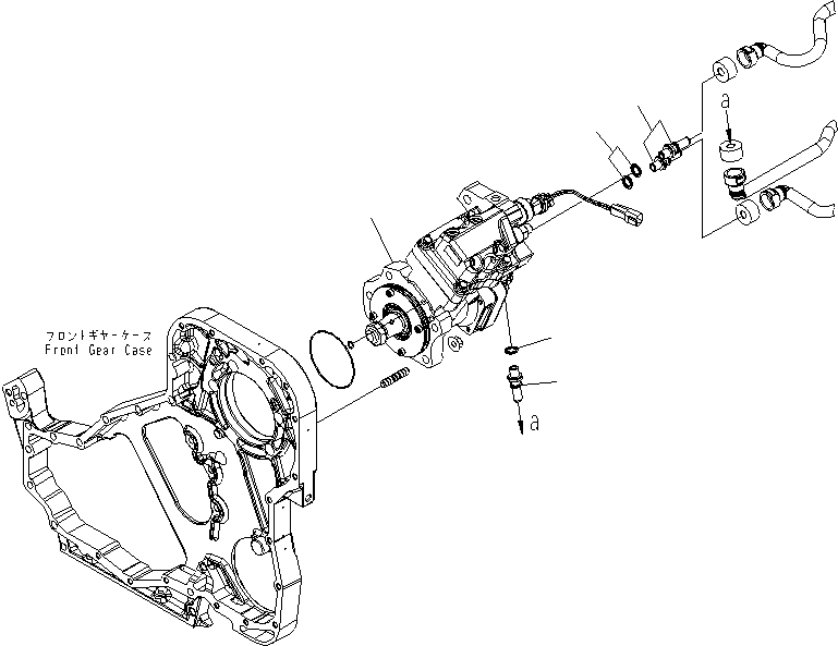 PUMP ASSEMBLY, FUEL 6745-71-1150 KOMATSU