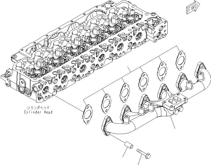 Прокладка 6754-11-5142 KOMATSU
