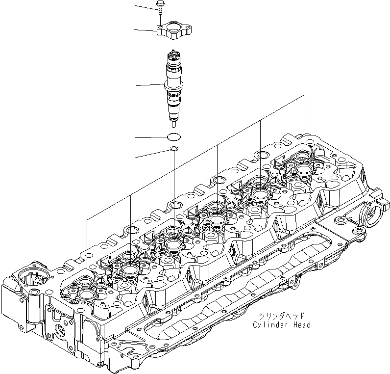 Форсунка 6754-11-3100 KOMATSU