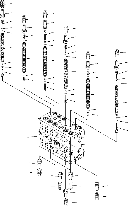 Клапан в сборе 723-47-23701 KOMATSU
