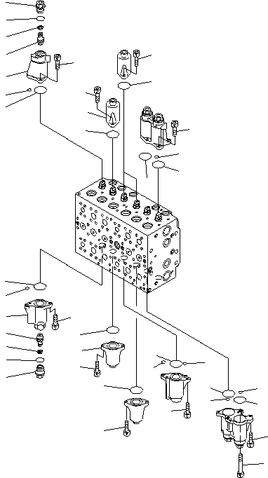 Корпус в сборе 723-46-19610 KOMATSU