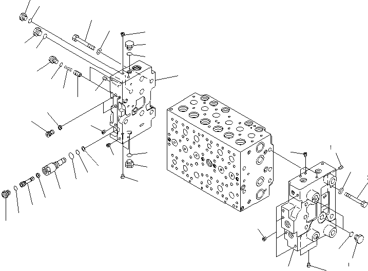 Клапан управления в сборе 723-46-23203 KOMATSU