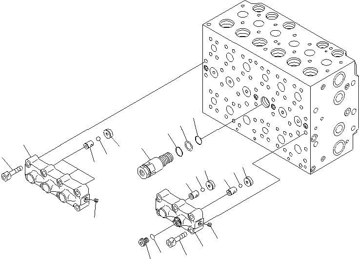 Клапан управления в сборе 723-48-21802 KOMATSU