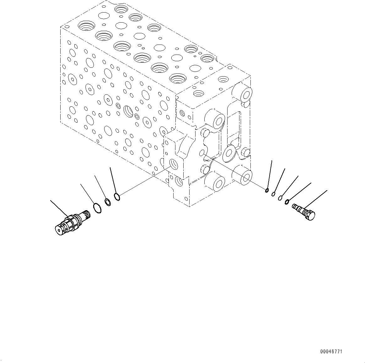 Клапан управления в сборе 723-47-29901 KOMATSU
