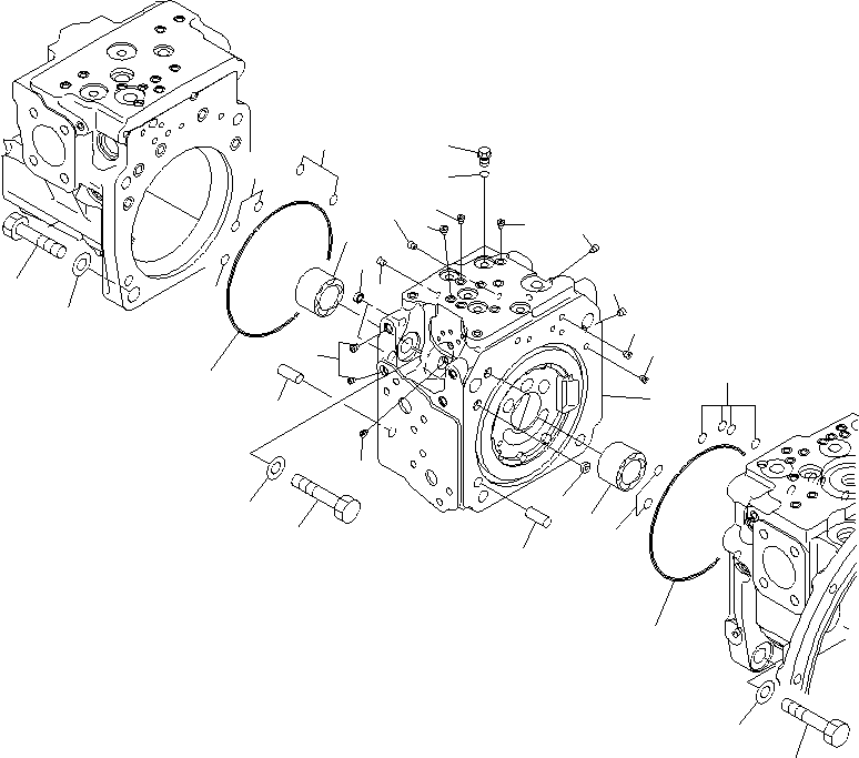 PUMP ASS'Y,(SEE FIG. Y1600-01A0) (708-2L-00501) KOMATSU