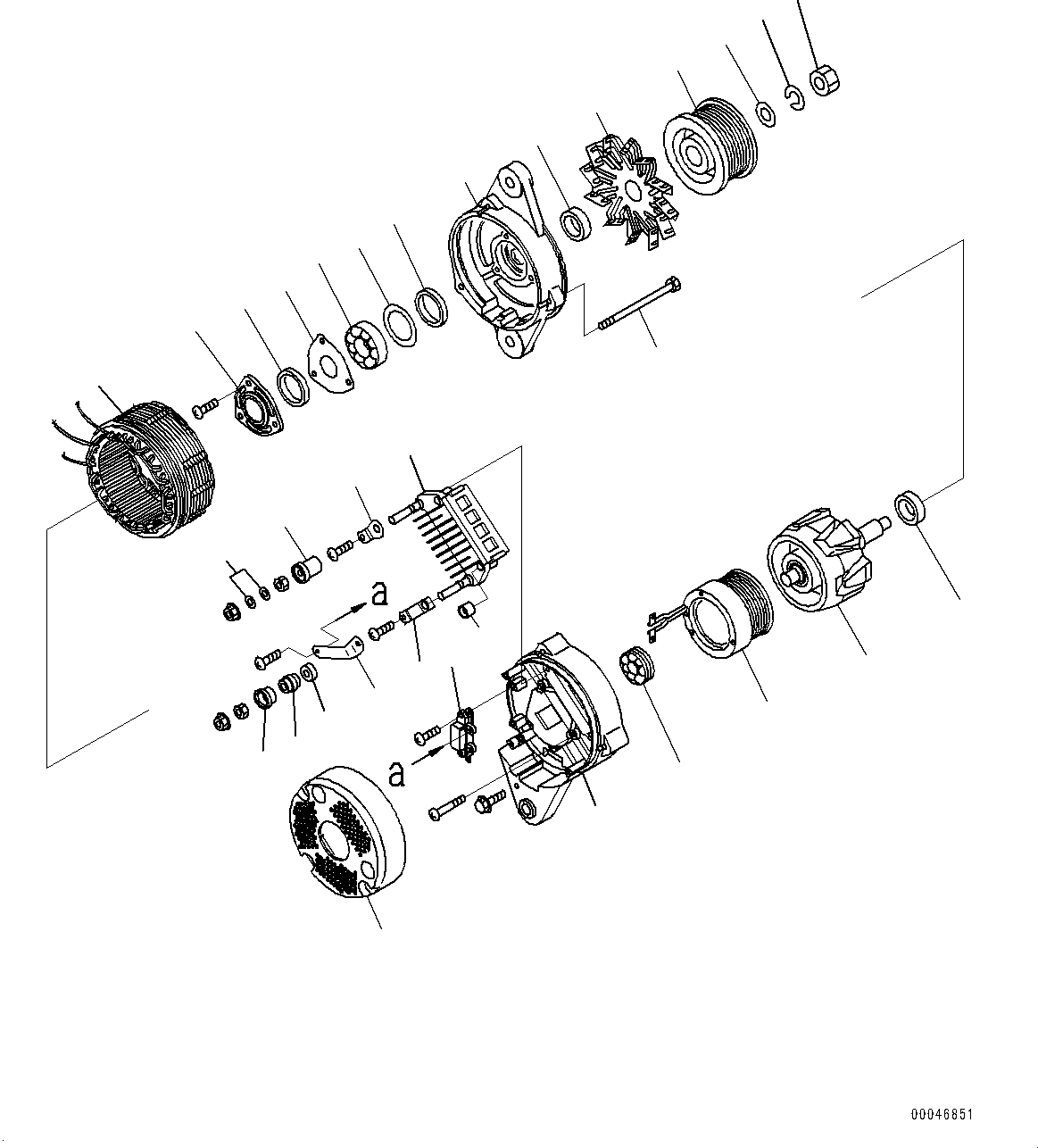 Упорное кольцо KD0-35923-0170 KOMATSU
