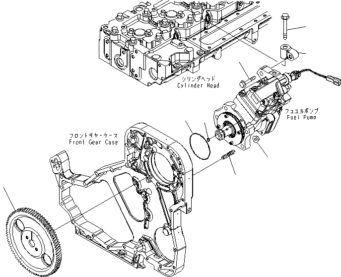 Уплотнение 6746-71-1230 KOMATSU