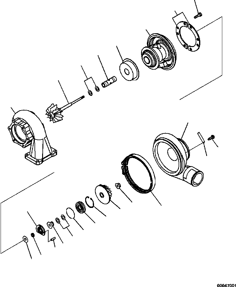 Housing, Turbine 6506-22-4630 KOMATSU