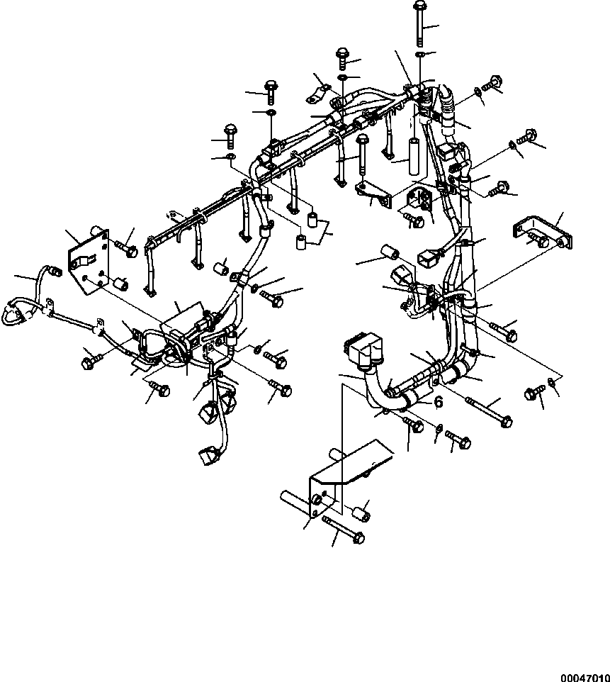 Жгут проводов 6251-81-9230 KOMATSU