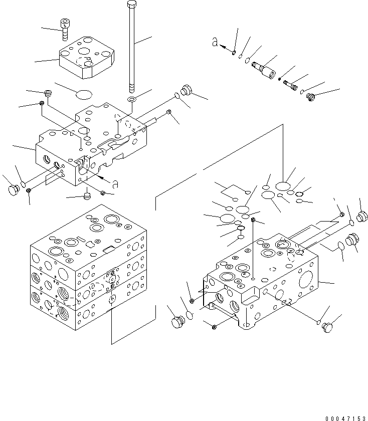 Болт с внутренним шестигранником 01252-61435 KOMATSU