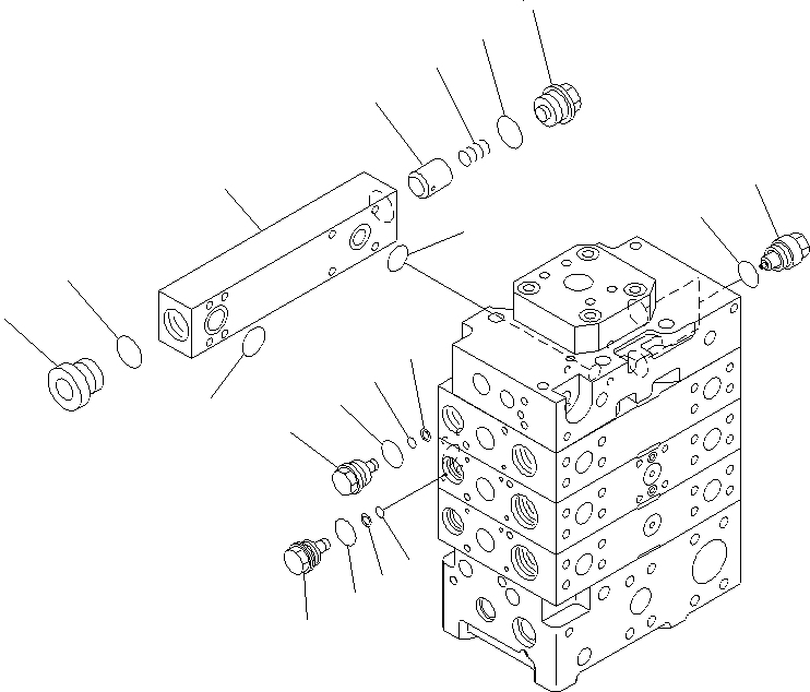 Пробка 723-46-16760 KOMATSU