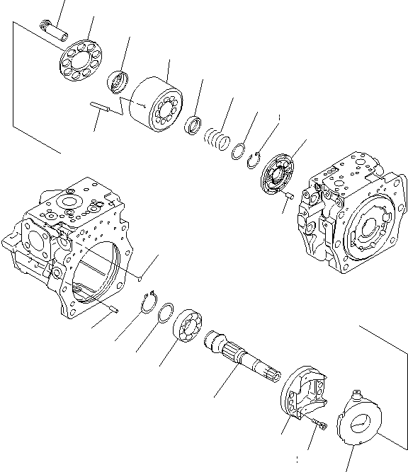 BLOCK ASS'Y,CYLINDER (\7\708-2G-04420) KOMATSU