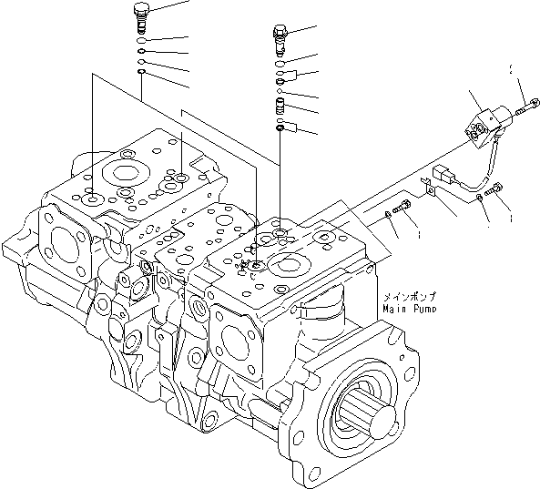 Гильза 720-2M-15412 KOMATSU