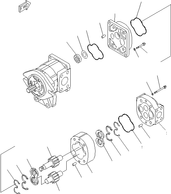 Уплотнительное кольцо круглого сечения 705-17-01460 KOMATSU