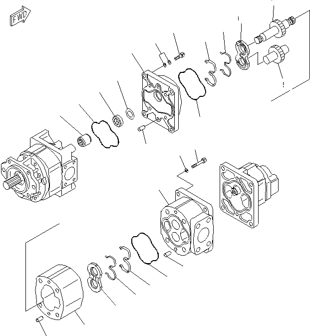 Pump Assembly, SAL100 705-31-40430 KOMATSU
