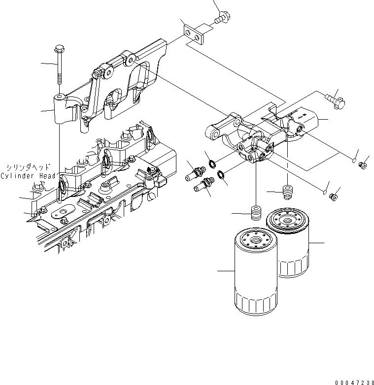 Переходник 6745-71-6170 KOMATSU