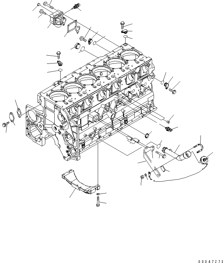 FILLER,OIL 6261-21-7350 KOMATSU
