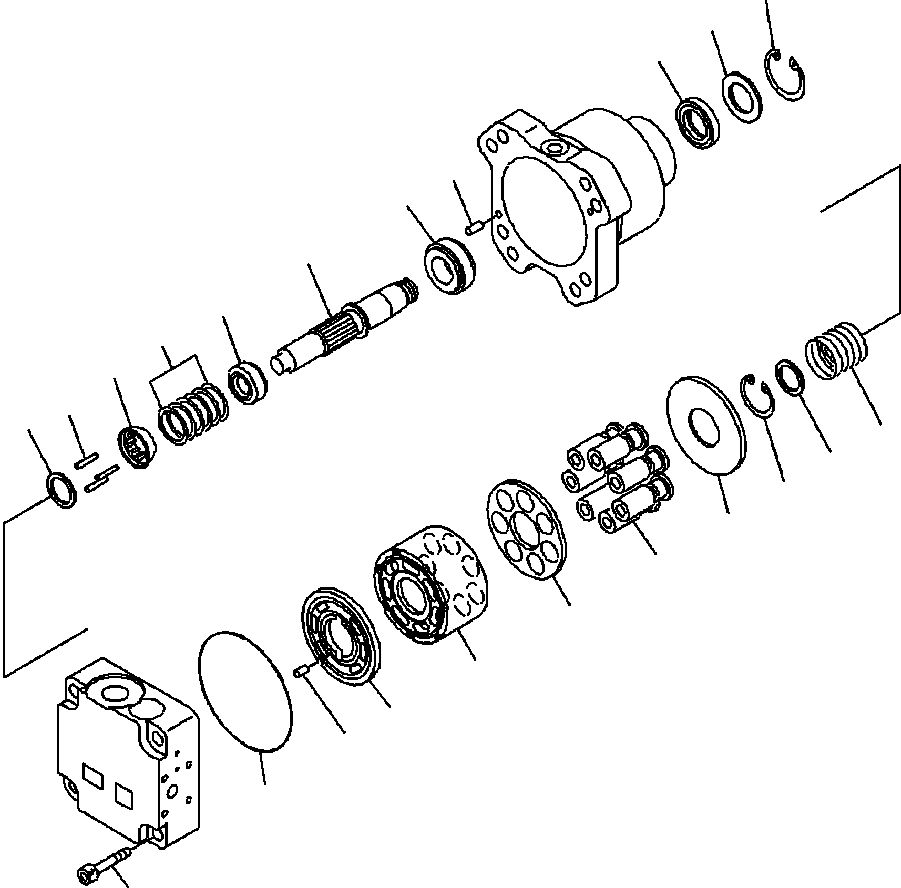 Клапанная плита 708-7T-13830 KOMATSU