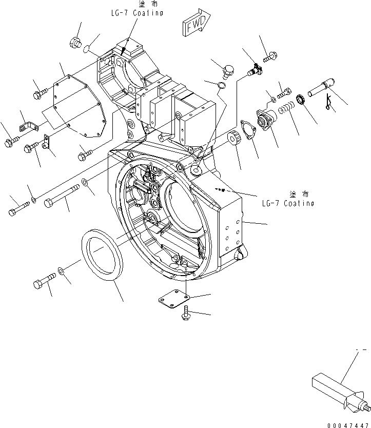 SENSOR ASS'Y,REVOLUTION (\2\6261-81-2900) KOMATSU
