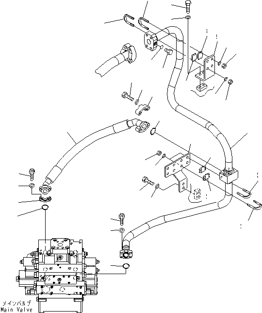 Шланг 426-62-33671 KOMATSU