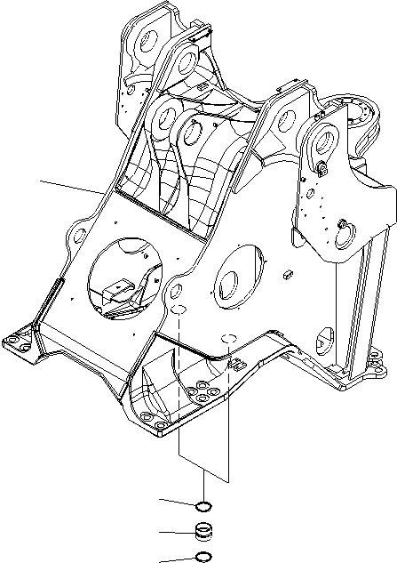 SEAT ASS'Y,FRONT 426-46-31604 KOMATSU