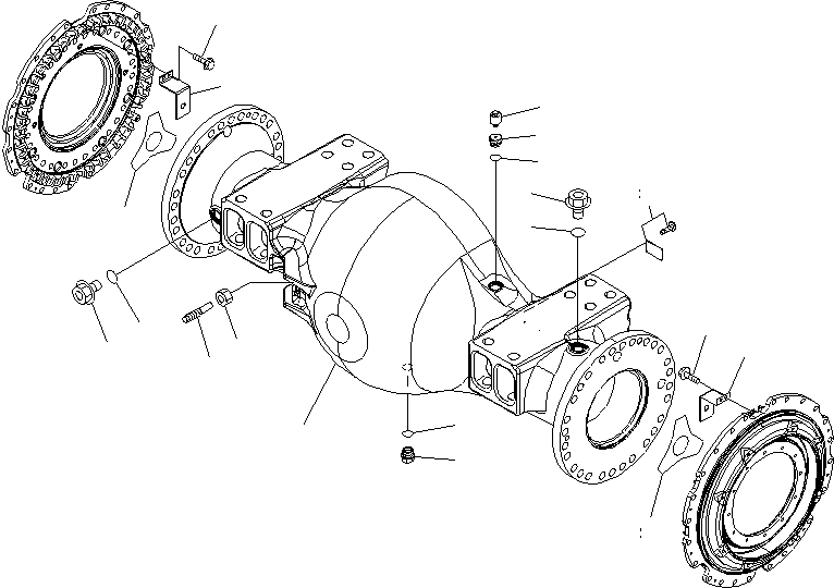 Гайка 01582-03024 KOMATSU
