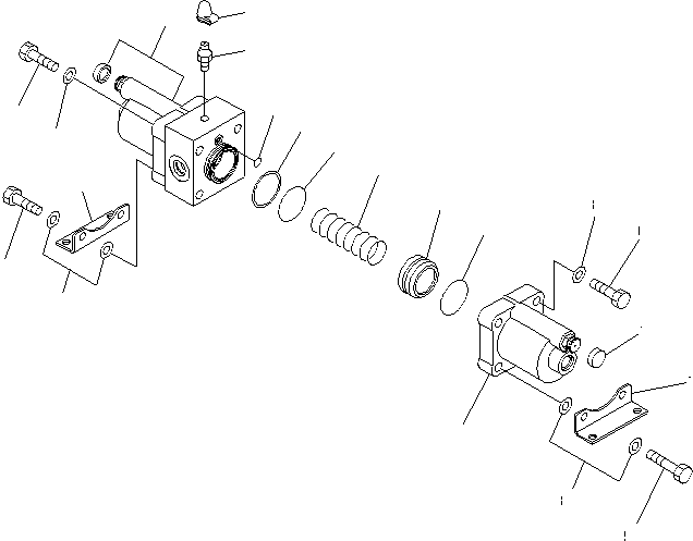 Axle Assembly, Rear 426-23-30002 KOMATSU