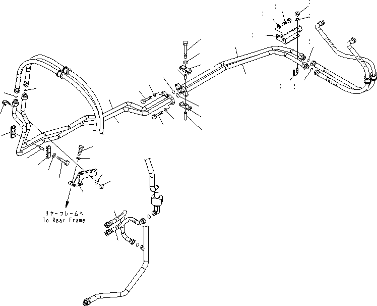 Шланг 426-43-39730 KOMATSU