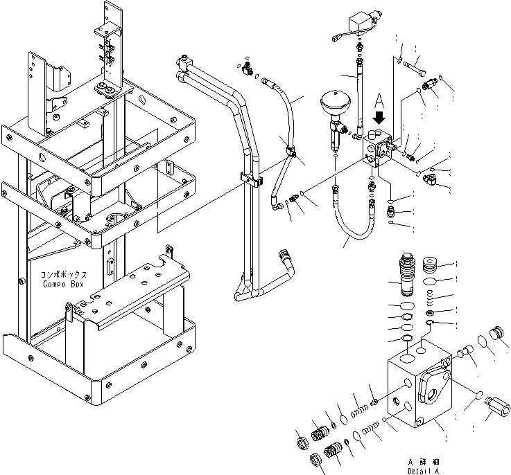 Valve Assembly, Charge 421-43-37300 KOMATSU