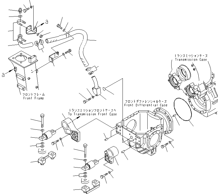 Шланг 07261-24113 KOMATSU
