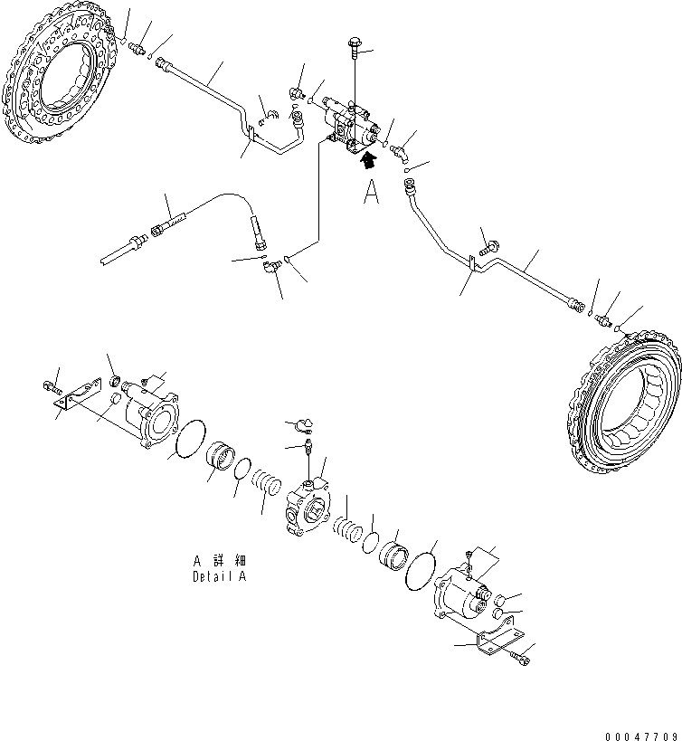 Шланг 02765-00406 KOMATSU