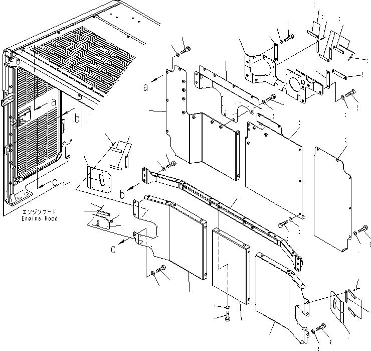 Резиновый элемент 426-54-46840 KOMATSU