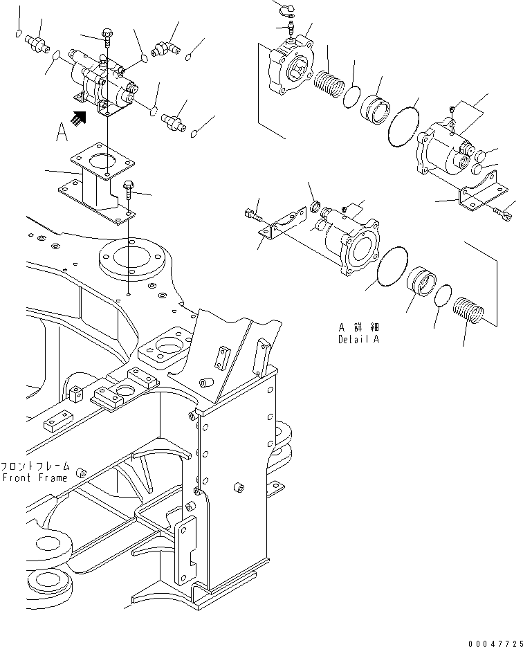SLACK ADJUSTER ASS'Y 56B-43-17120 KOMATSU