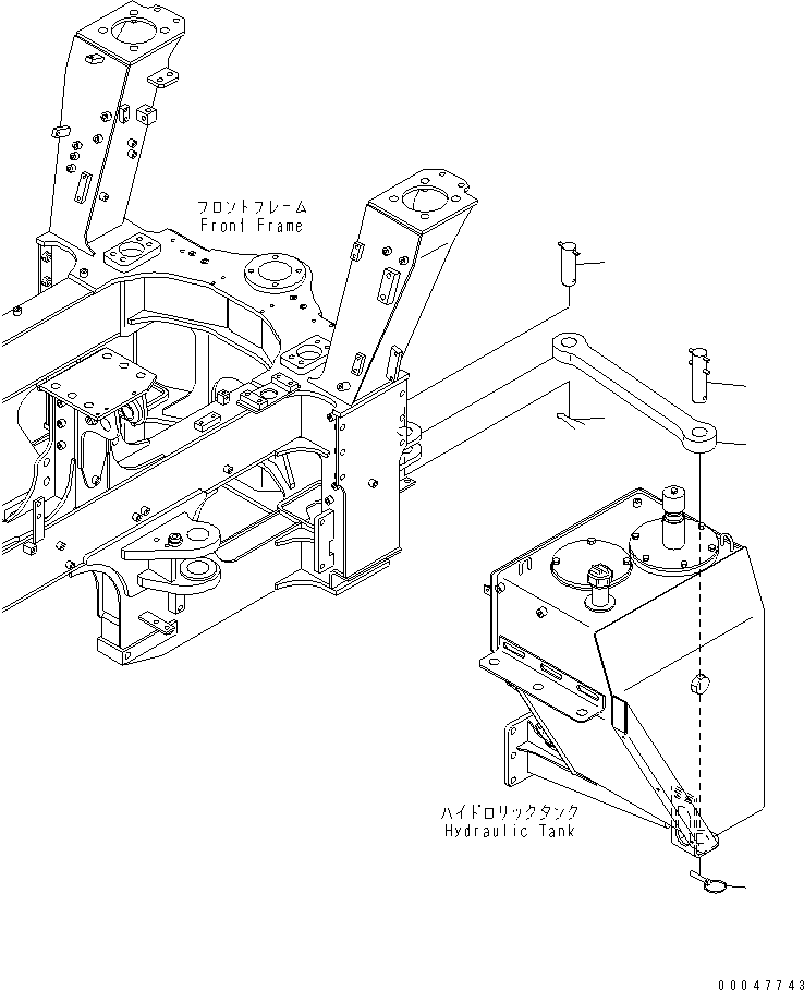 Шплинт 04050-10070 KOMATSU
