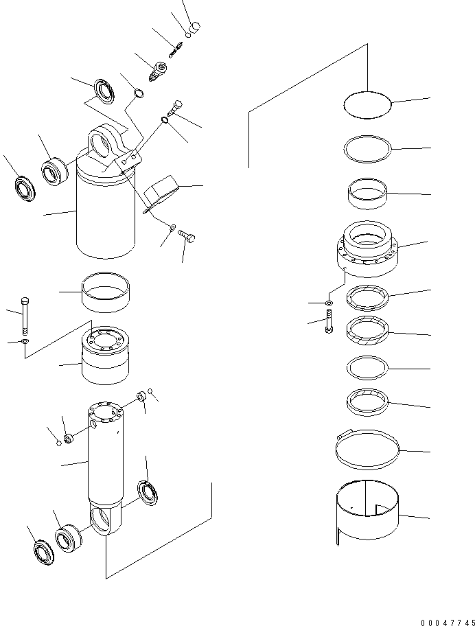 Хомут шланга 07281-12169 KOMATSU
