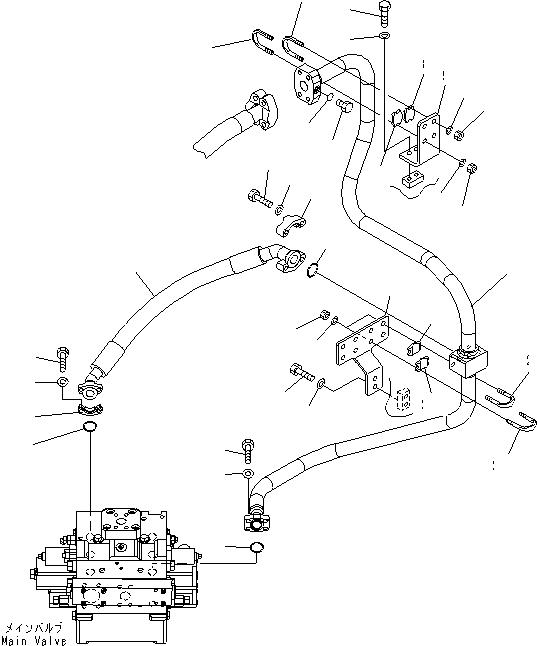 Шланг 426-62-35340 KOMATSU